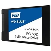 Dyski SSD - Western Digital Blue 500GB WDS500G1B0A - miniaturka - grafika 1