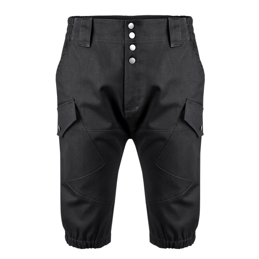 spodnie bojówki krótkie VIKING SHORTS - BLACK-L
