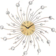 Zegary - MPM Duży zegar ścienny E04.4496.80 z kryształkami 52 cm . - miniaturka - grafika 1