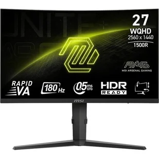 MSI MAG 275CQPF 27" 2560x1440px 9S6-3CD04H-051 - Monitory - miniaturka - grafika 1