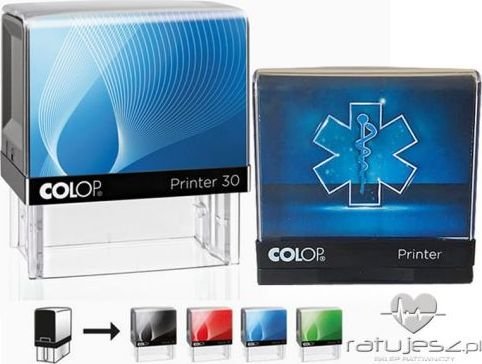 Polska Firma Pieczątka Colop Printer iq 30-47x18mm