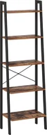 Regały - Elior Industrialny otwarty regał na książki - Agos 5X - miniaturka - grafika 1