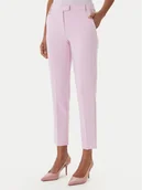 Spodnie damskie - Fracomina Spodnie materiałowe FR26SV4002W42901 Różowy Slim Fit - miniaturka - grafika 1