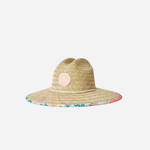 MIXED STRAW SUN HAT - Czapki damskie - miniaturka - grafika 1