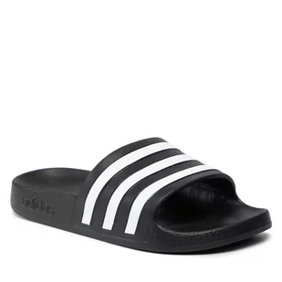 Adidas Klapki adilette Aqua F35543 Cblack/Ftwwhat/Cblack - Klapki i japonki damskie - miniaturka - grafika 1