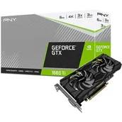 Karty graficzne - PNY GeForce GTX 1660 Ti Dual Fan 6GB - miniaturka - grafika 1