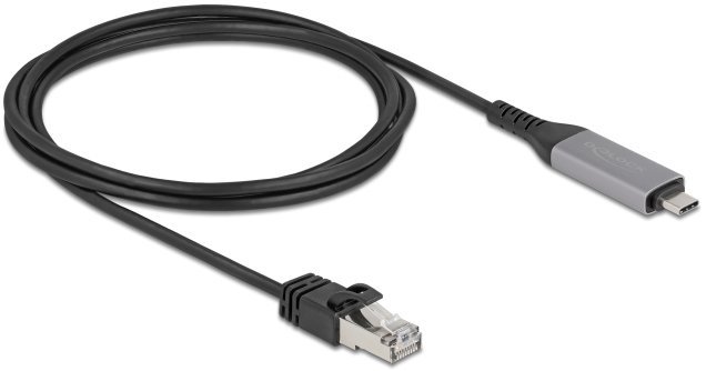 Delock USB LAN kabel USB Type-C do RJ45 Gigabit Ethernet 2 m