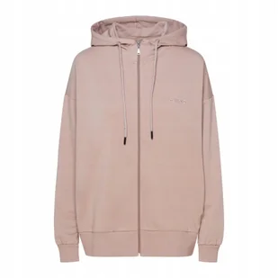 BLUZA damska CAMPUS oversize dresowa ROZPINANA z KAPTUREM beżowa L - Bluzy damskie - miniaturka - grafika 1