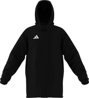 Kurtki i płaszcze dla dziewczynek - adidas uniseks-kind Entrada26 Stadium Jacket Kids, black/white, 15-16 Years - miniaturka - grafika 1