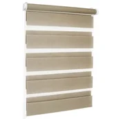 Rolety - Roleta dzień i noc SMILE 38 x 150 cm kol. 02 mleczna czekolada - miniaturka - grafika 1