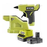 Pistolety do klejenia - Pistolet do kleju RYOBI RGLM18-0 + Akumulator RYOBI ONE+ RC18120-120 2Ah 18V + ładowarka - miniaturka - grafika 1