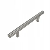 Meble modułowe i akcesoria - Uchwyt meblowy Reling 96 mm srebrny Metalowy uchwyt do szafek - miniaturka - grafika 1