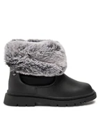 Buty dla dziewczynek - Mayoral Śniegowce 44485 Czarny - miniaturka - grafika 1