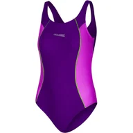 Stroje kąpielowe - Strój kąpielowy dziewczęcy LUNA fioletowy 134-158 Aqua Speed Rozmiar 158 cm - miniaturka - grafika 1