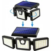 Lampy ogrodowe - Solarna lampa bezpieczeństwa z czujnikiem ruchu - miniaturka - grafika 1