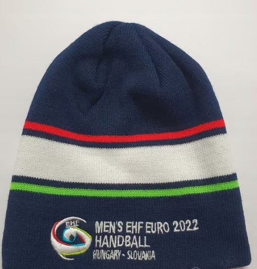 HUMMEL CZAPKA ZIMOWA EURO 2022 GRANATOWA 1A8G5_B* 1_8