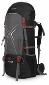 Plecaki - Campus Falcon 65L+10 Pojemny Wentylowany Plecak Górski Czarny Szary - miniaturka - grafika 1