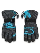 Rękawice narciarskie - Quiksilver Rękawice narciarskie Mission Youth EQBHN03039 Szary - miniaturka - grafika 1