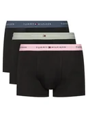 Majtki damskie - Tommy Hilfiger Komplet bokserek UM0UM03890 Czarny - miniaturka - grafika 1