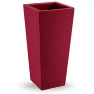 Donice - Donica Genesis Square Cache-Pot czerwona - Lyxo Design - miniaturka - grafika 1