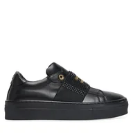 Buty dla dziewczynek - Sneakersy Elisabetta Franchi Low Cut Velcro F4A9-E0355-1251 S Czarny - miniaturka - grafika 1