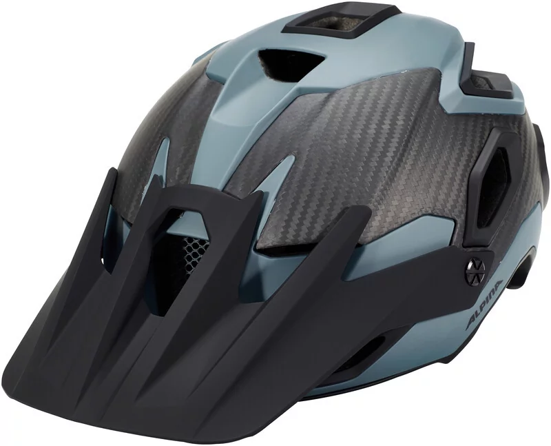 Alpina Rootage Kask rowerowy, dirt blue matt 57-62cm 2021 Kaski MTB 9718381