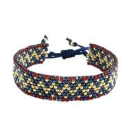 Bransoletki - Bransoletka koralikowa beading etno boho peyote / JG. Projekt - miniaturka - grafika 1