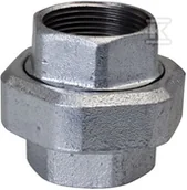 Łączniki, trójniki, kształtki - Śrubunek dwuzłączka prosta nakrętna stożkowa 2" ocynk U11, NR 54, NR 340 - miniaturka - grafika 1