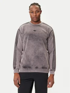 adidas Bluza Premium Essentials Retro JD0246 Szary Loose Fit - Bluzy męskie - miniaturka - grafika 1