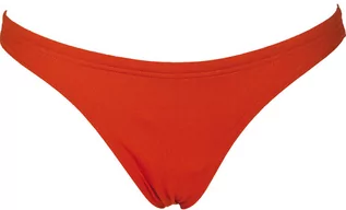 Stroje kąpielowe - Arena damskie spodnie bikini treningowe Solid (szybkoschnące, ochrona UV UPF 50+, sznurek, odporne na chlor), czerwony, 36 000002A245-045 - grafika 1