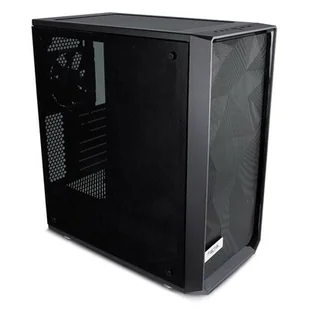 Fractal Design Meshify C Solid Side czarna (FD-CA-MESH-C-BKO) - Obudowy komputerowe - miniaturka - grafika 1