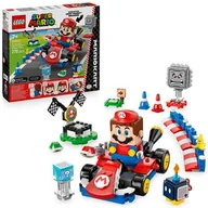 Klocki - LEGO 72043 Super Mario Mario Kart - Interaktywna figurka LEGO Mario i Standard Kart - miniaturka - grafika 1