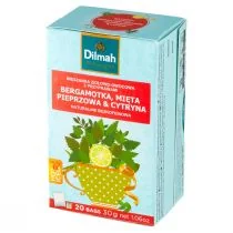 Dilmah Mieszanka ziołowo-owocowa bergamotka mięta pieprzowa & cytryna 20 x 1.5 g - Herbata - miniaturka - grafika 1