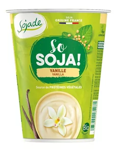 SOJADE (prod. sojowe bifidus, desery ryż. i soj.) PRODUKT SOJOWY WANILIOWY BEZGLUTENOWY BIO 400 g - SOJADE BP-3273220184981 - Produkty wegańskie i wegetariańskie - miniaturka - grafika 1