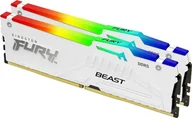 Pamięci RAM - Pamięć Kingston Fury Beast RGB, DDR5, 64 GB, 5200MHz, CL36 KF552C36BWEAK2-64 - miniaturka - grafika 1