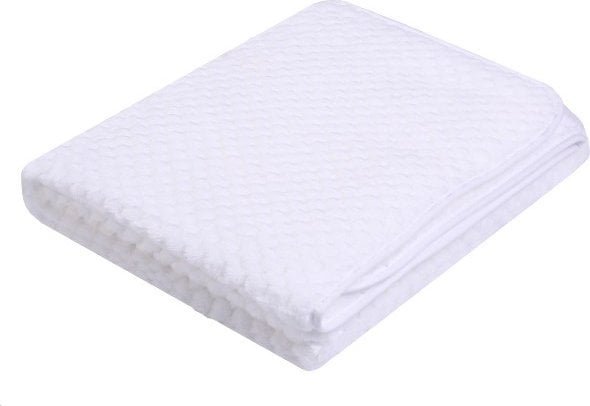 UVIE Kocyk dziecięcy SOFT 80x90 cm biały