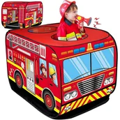 Place zabaw - Namiot Dla Dzieci Auto Do Domu Pokoju Ogrodu Ogrodowy Duży Straz Pozarna - miniaturka - grafika 1