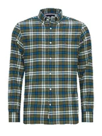 Koszule męskie - camicie uomo tommy hilfiger mw0mw32890 brushed tartan 0n1 putting green/multi - miniaturka - grafika 1