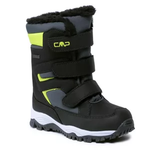 Buty dla chłopców - Śniegowce CMP - Kids Hexis Snow Boot Wp 30Q4634  Nero U901 - grafika 1