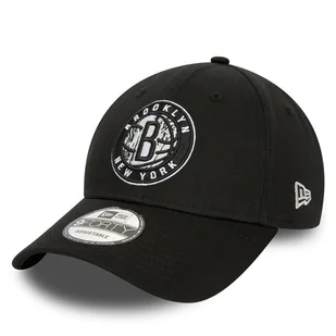 Czapka z daszkiem New Era Nba Kidsill 940 Nets 60434959 Czarny - Czapki dla dzieci - miniaturka - grafika 1