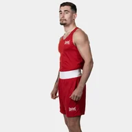 Kimona, stroje i obuwie - Stroje bokserskie GEEZERS (red) [Rozmiar: XS] - miniaturka - grafika 1