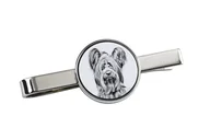 Spinki do mankietów i krawatów - Skye Terrier - spinka do krawata z psem, personalizowany klips do krawata, wyjątkowy prezent dla mężczyzny marki Art-Dog - miniaturka - grafika 1