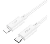 Kable USB - Hoco Gratifed X88 USB-C do Lightning Biały - miniaturka - grafika 1