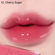 Błyszczyki do ust - Etude - Glow Fixing Tint - 12 Cherry Sugar - miniaturka - grafika 1