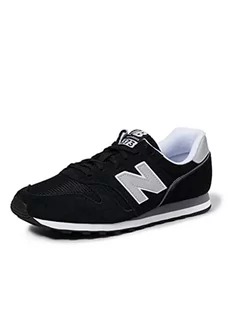 New Balance Trampki męskie 373 Core, Czarny czarny biały Ca2, 37.5 EU - Trampki męskie - miniaturka - grafika 1