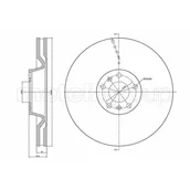 Tarcze hamulcowe - METELLI Tarcza hamulcowa 23-1102C - miniaturka - grafika 1