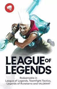 Riot GAMES Kod aktywacyjny League of Legends 40 PLN - Kody i doładowania cyfrowe - miniaturka - grafika 1