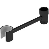 Akcesoria do armatury i ceramiki - Uchwyt do słuchawki prysznicowej DEANTE ANBN21U Nero - miniaturka - grafika 1