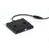 Biurka - Stół z regulacją wysokości ULIX, elektryczny, 675-1325 mm, blat 1800x800 mm, podstawa czarna, szary - miniaturka - grafika 1