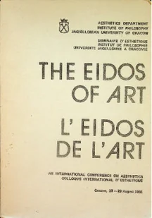 The eidos of art - Książki o kulturze i sztuce - miniaturka - grafika 1